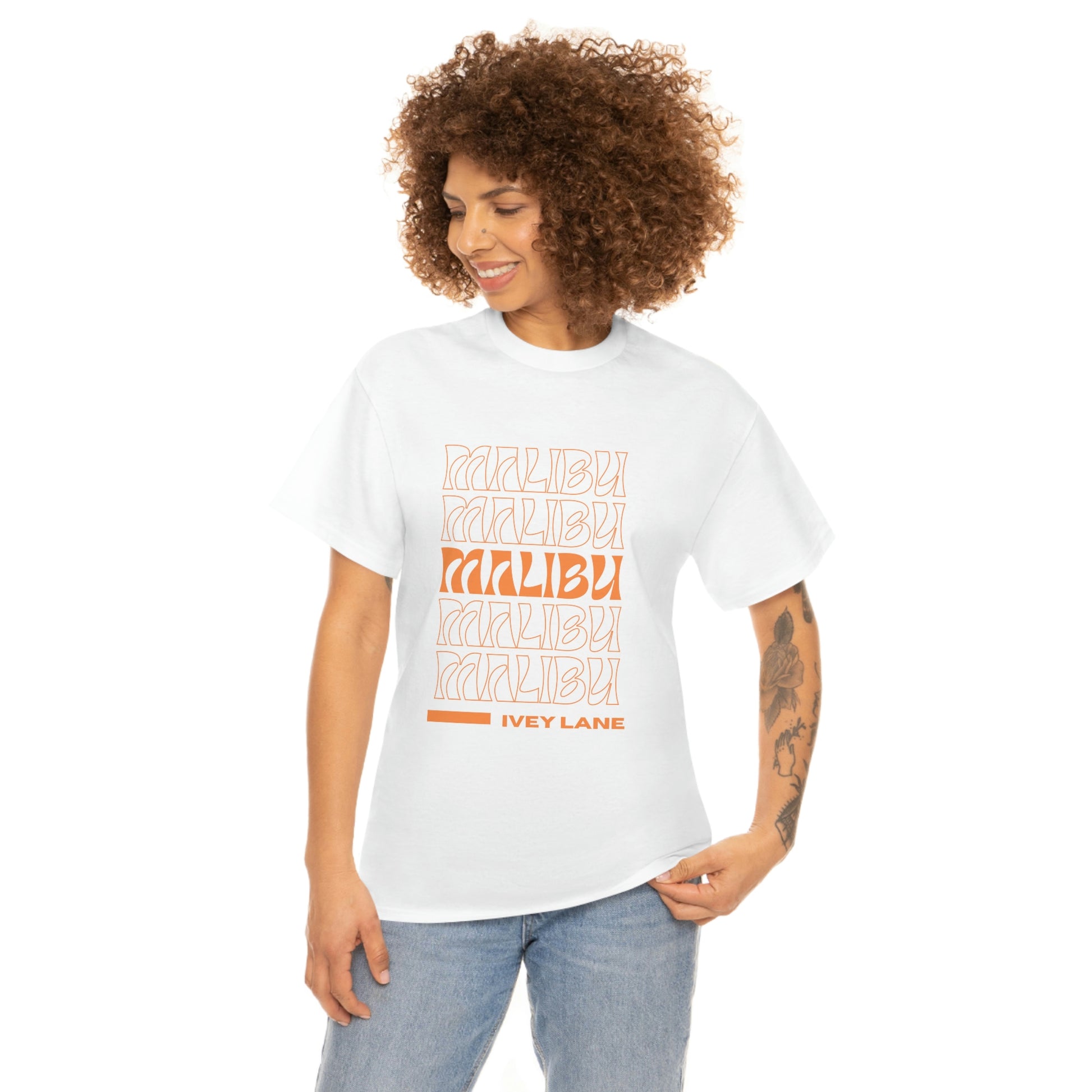 Women's running t-shirt Malibu