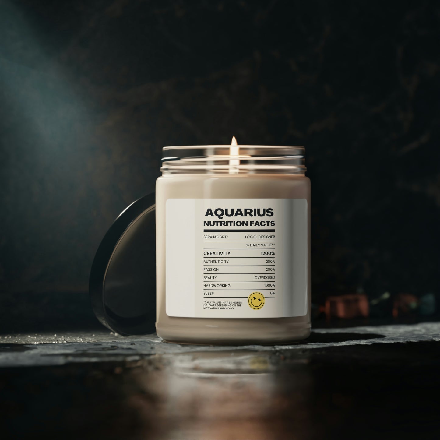 “Aquarius” Scented Soy Candle, 9oz