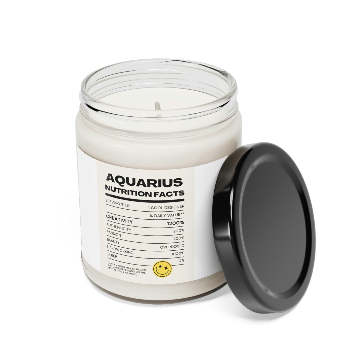 “Aquarius” Scented Soy Candle, 9oz