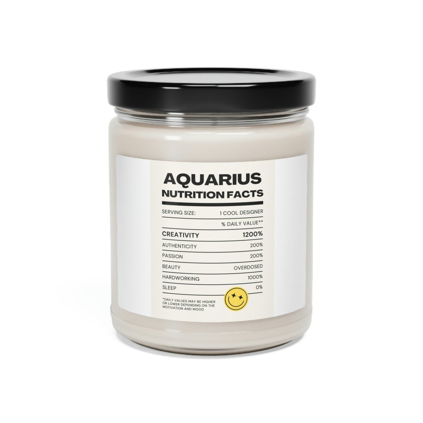 “Aquarius” Scented Soy Candle, 9oz